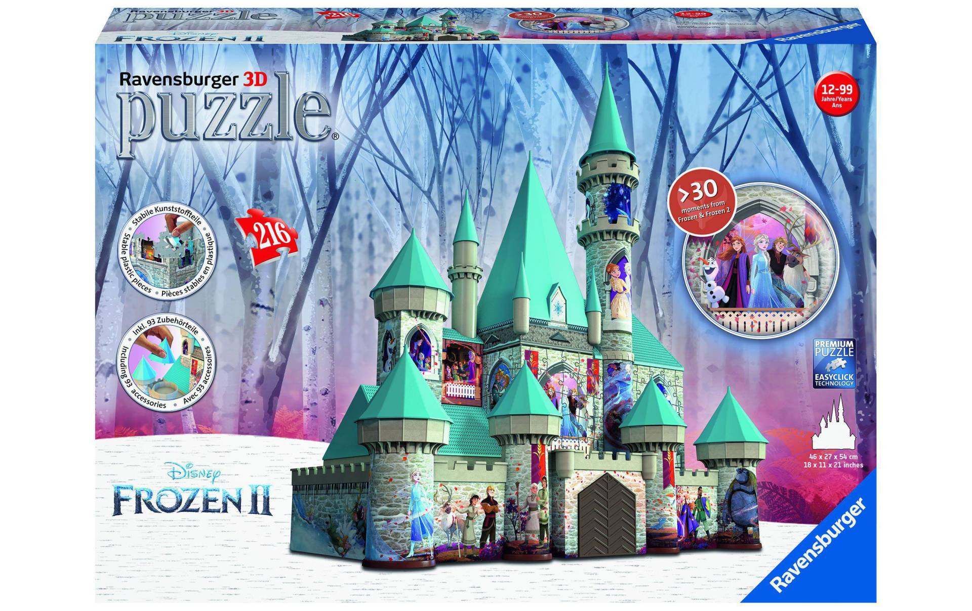 Ravensburger 3D-Puzzle »Frozen II Schloss« von Ravensburger