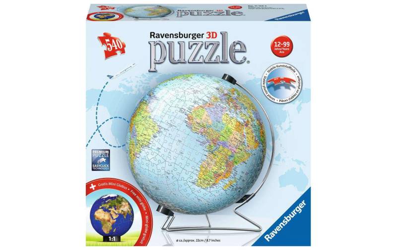 Ravensburger 3D-Puzzle »Globus 2019 Deutsch« von Ravensburger