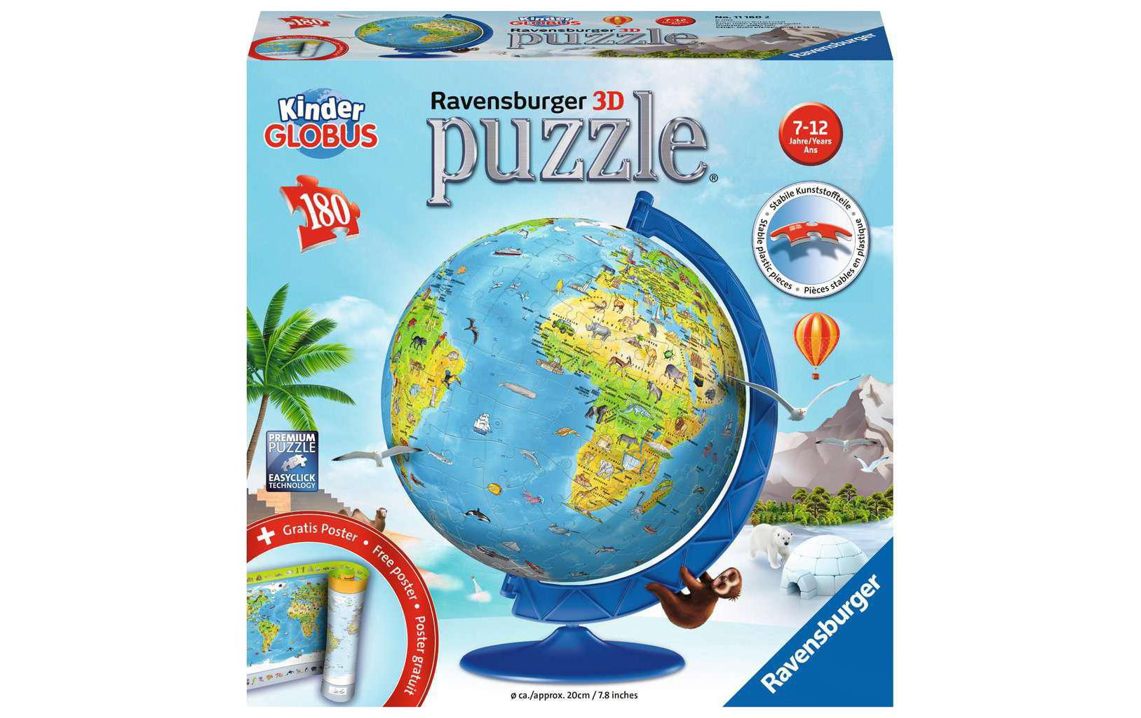 Ravensburger 3D-Puzzle »Kindererde Deutsch 2019« von Ravensburger