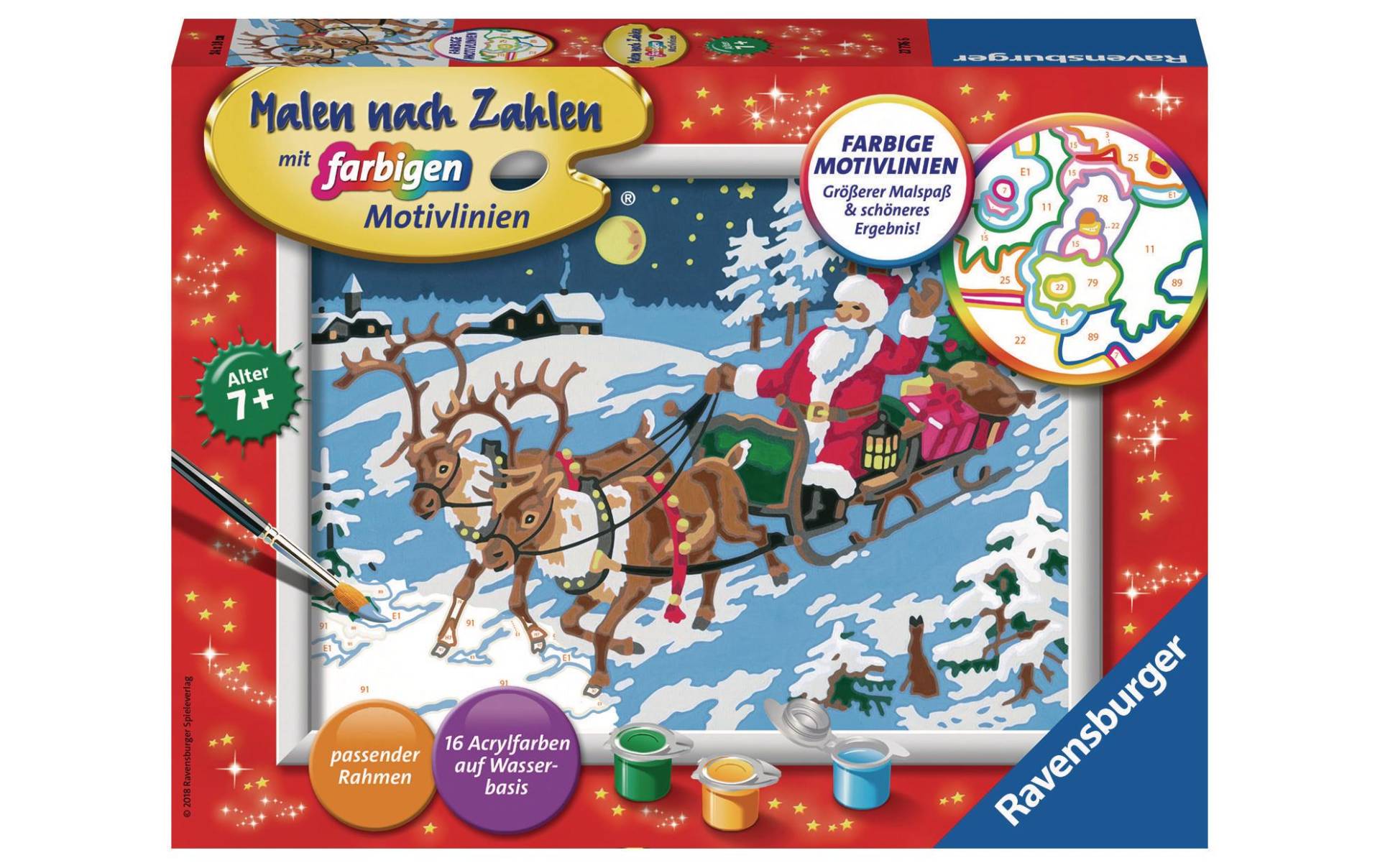 Ravensburger Malen nach Zahlen »Weihnachten« von Ravensburger