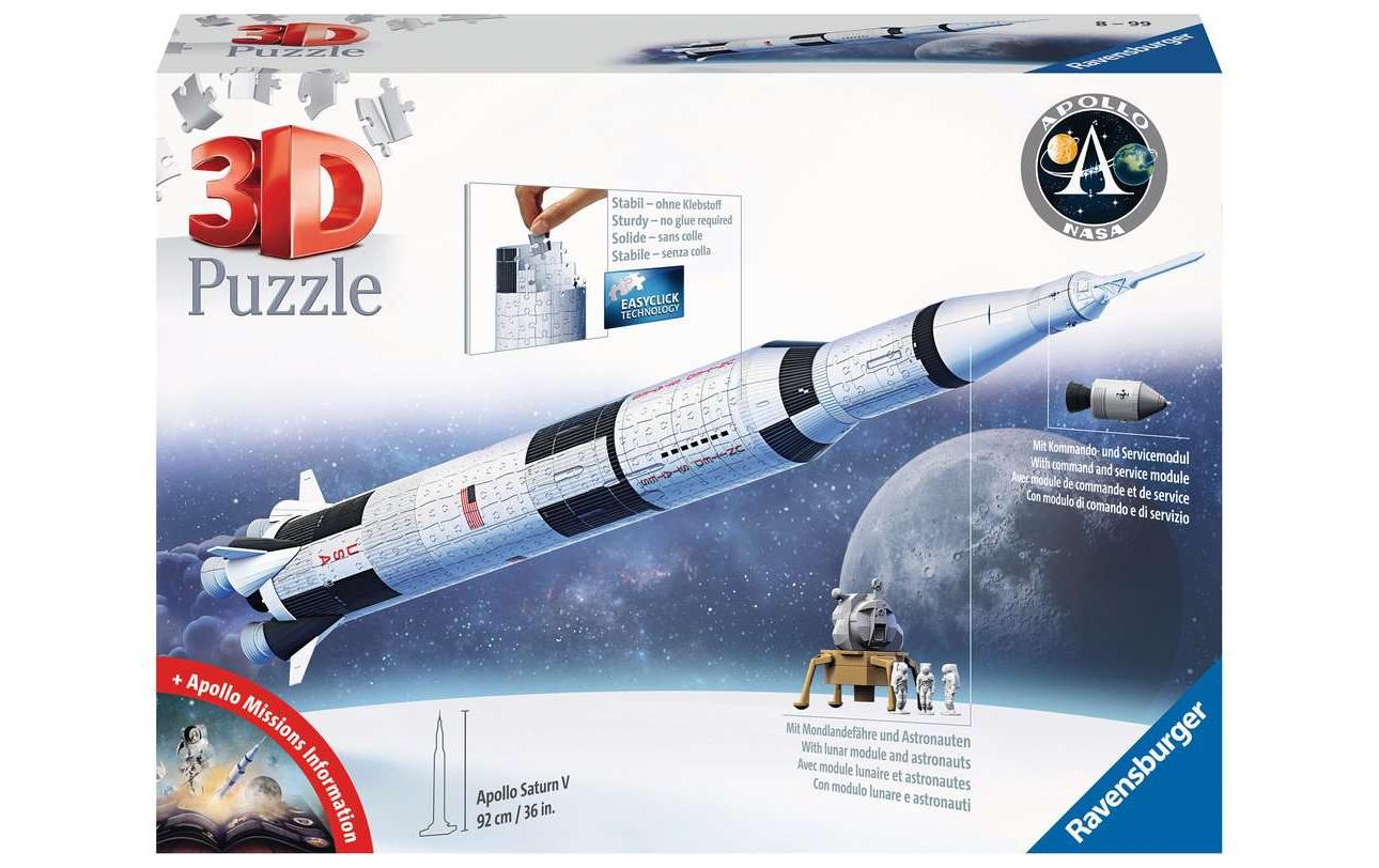 Ravensburger 3D-Puzzle »Apollo Saturn V Rocket«, (440 tlg.) von Ravensburger