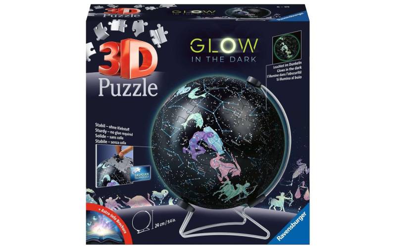 Ravensburger 3D-Puzzle »Glow In The Dark Sternenglobus«, (190 tlg.) von Ravensburger