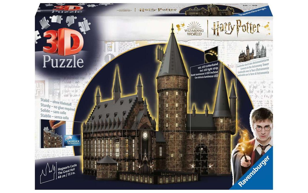 Ravensburger 3D-Puzzle »Hogwarts Schloss Die Grosse Halle«, (540 tlg.) von Ravensburger