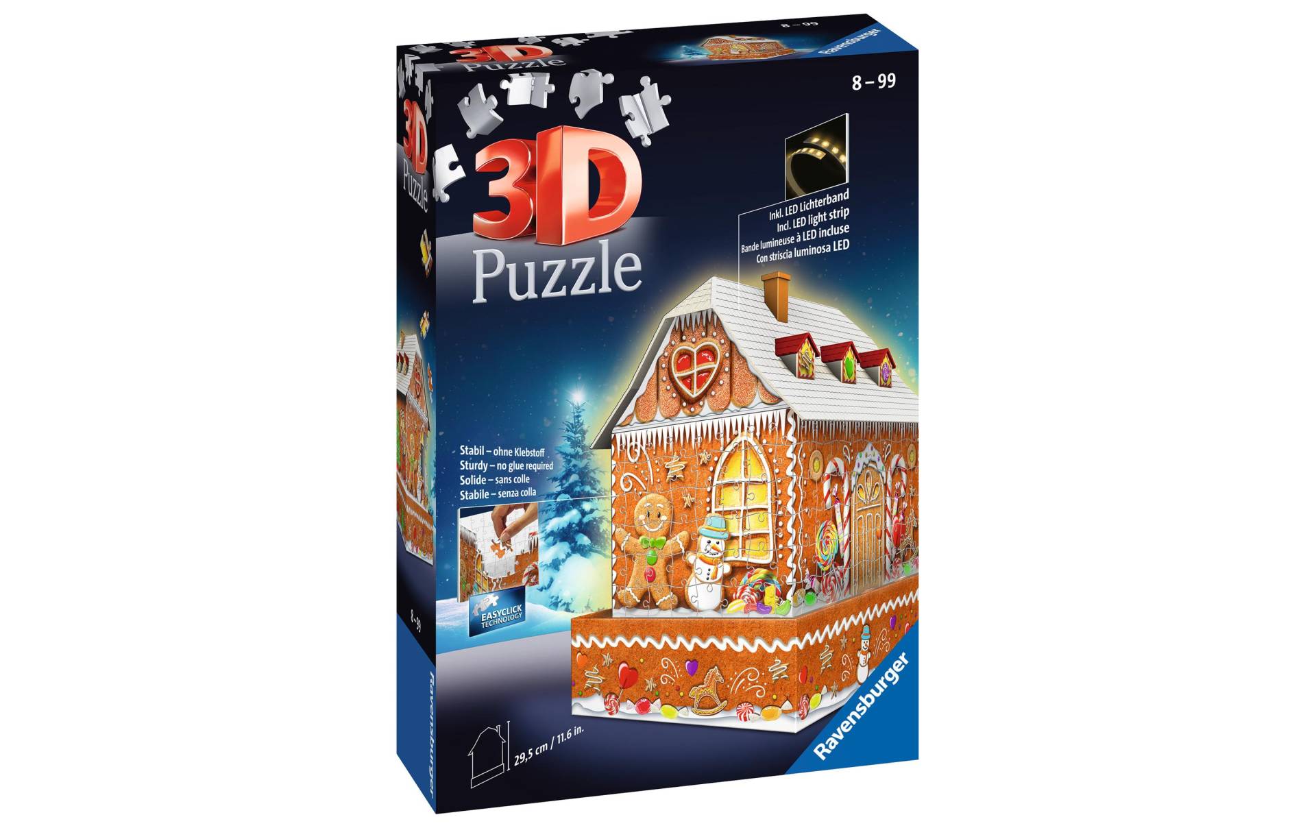 Ravensburger 3D-Puzzle »Puzzle Lebkuchenhaus« von Ravensburger