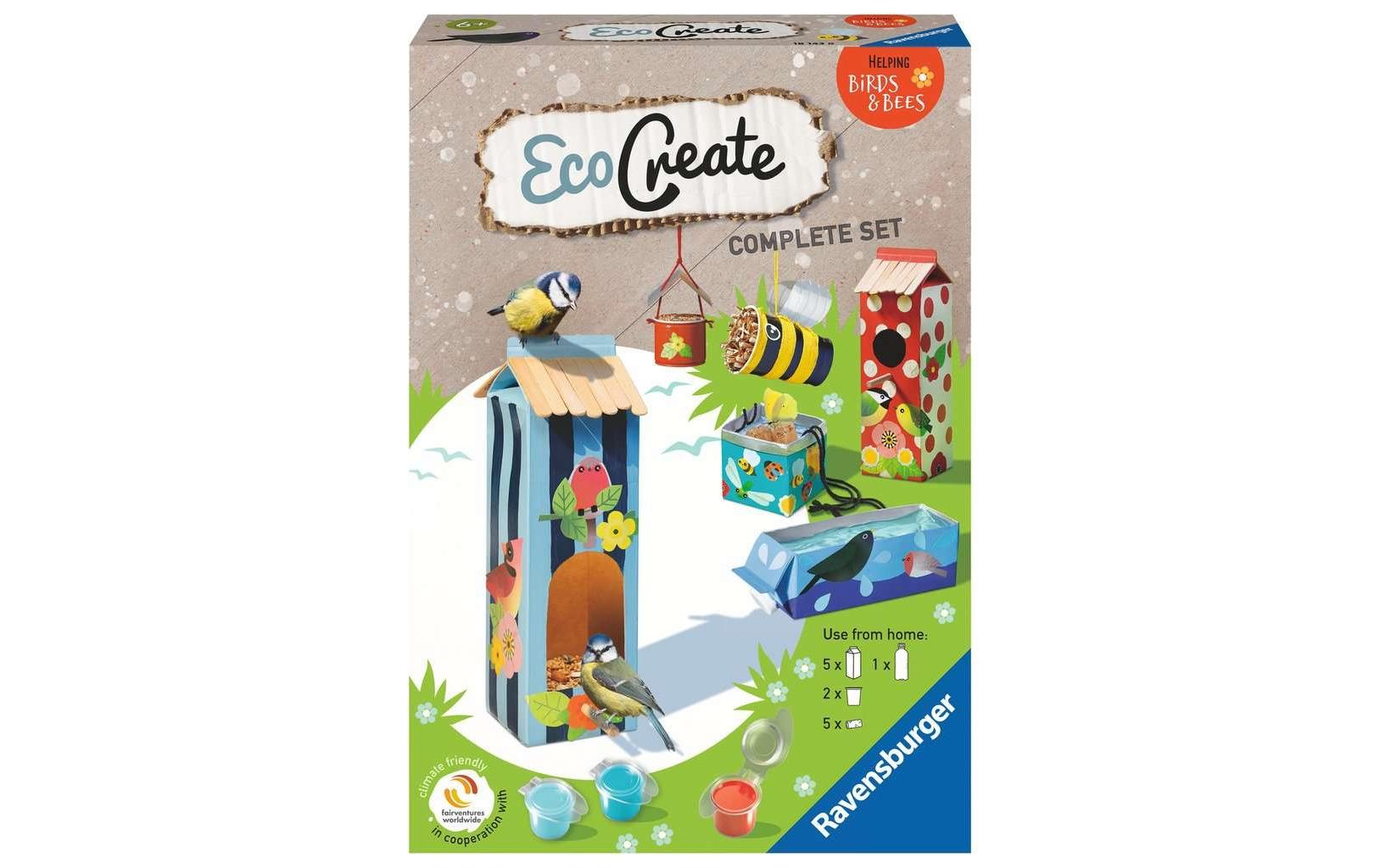 Ravensburger Kreativset »Bastelset EcoCreate «Helping Birds & Bees»«, (Packung) von Ravensburger