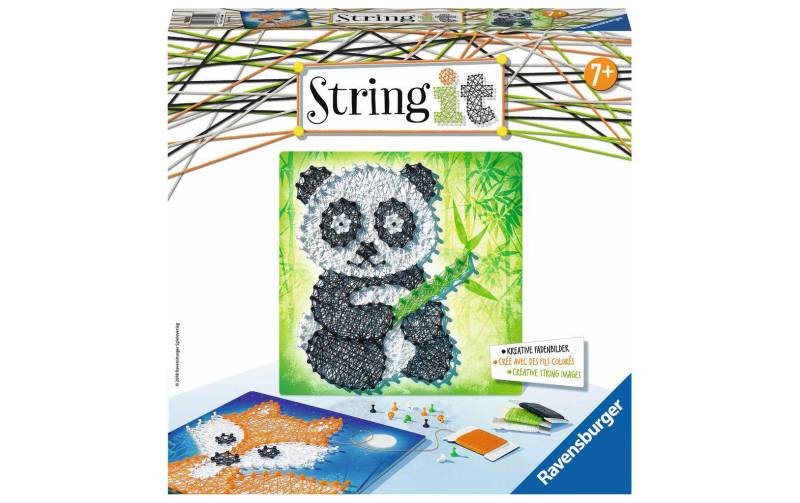 Ravensburger Kreativset »Bastelset String it Midi: Panda&Fox« von Ravensburger