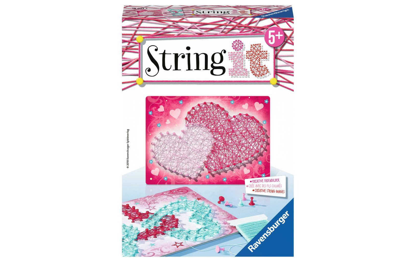 Ravensburger Kreativset »String it Mini: Heart« Ravensburger Kreativset »String it Mini: Heart« von Ravensburger