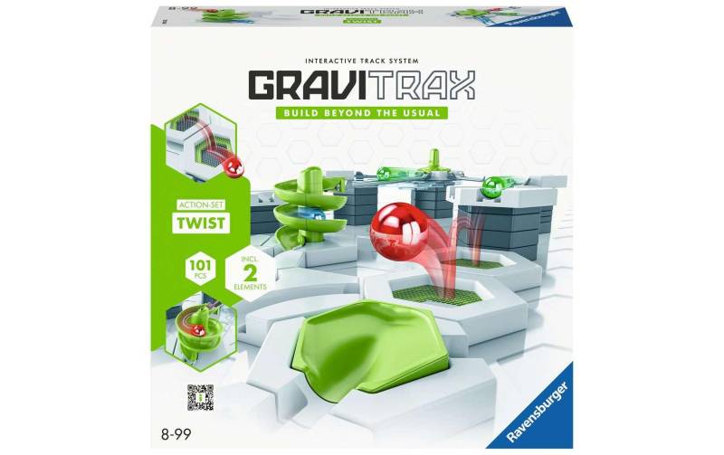 Ravensburger Kugelbahn »GraviTrax Action-Set Twist«, (101 tlg.) von Ravensburger