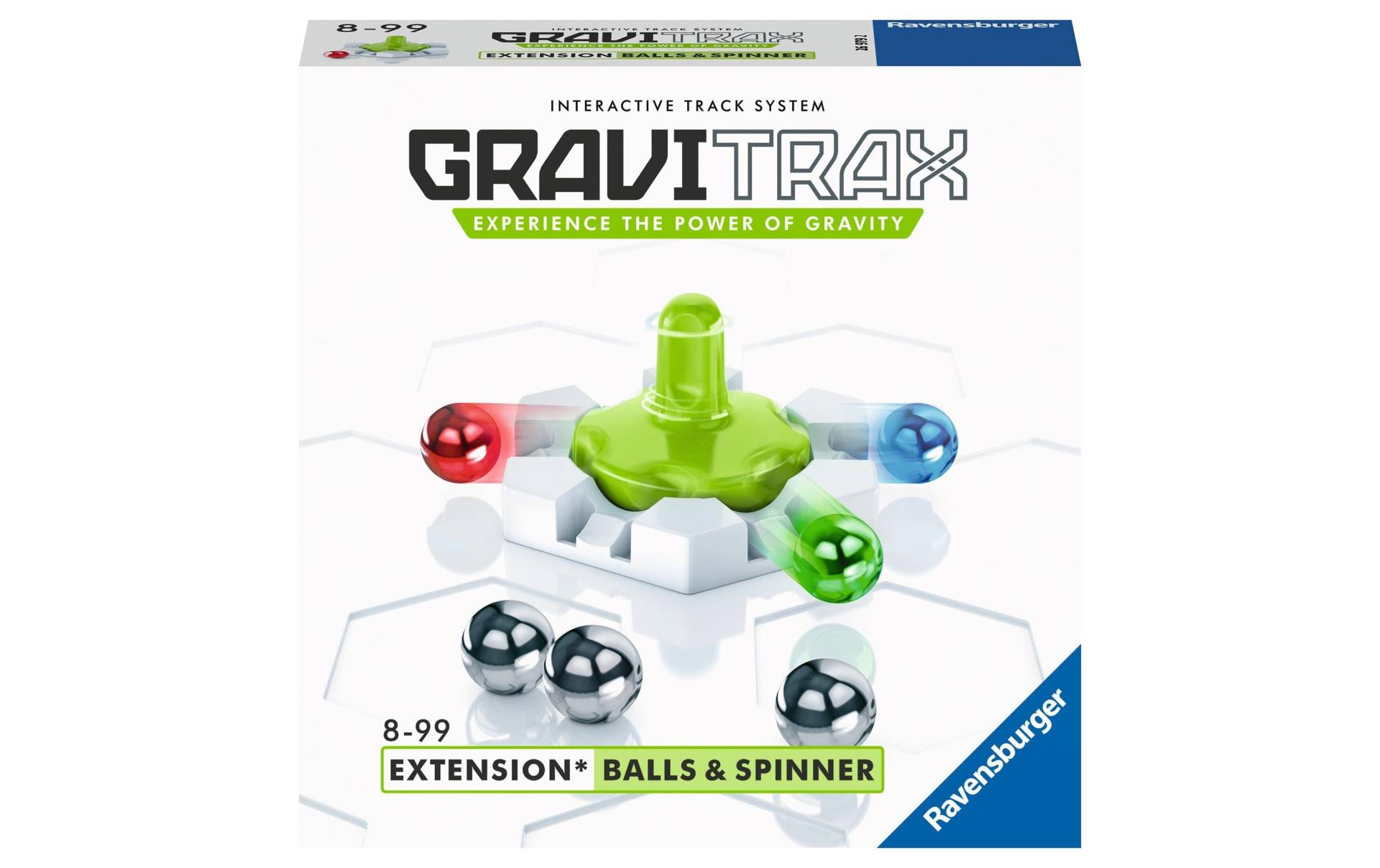 Ravensburger Kugelbahn »GraviTrax Balls & Spinner«, (8 tlg.) von Ravensburger