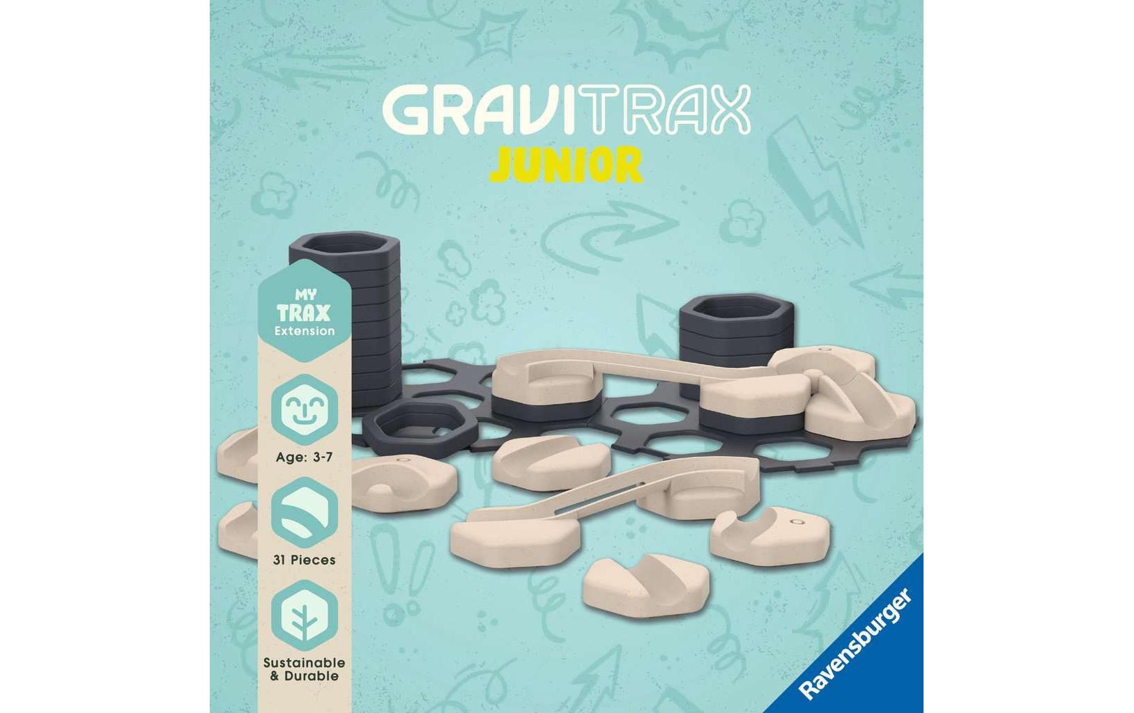 Ravensburger Kugelbahn »GraviTrax Junior Extension Trax«, (31 tlg.) von Ravensburger