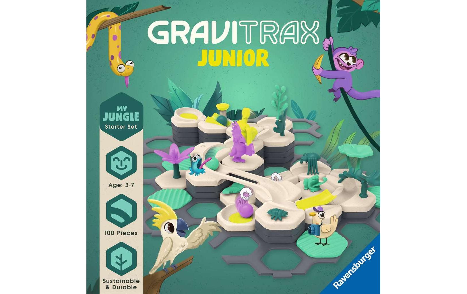 Ravensburger Kugelbahn »GraviTrax Junior Starter-Set L Jungle« von Ravensburger