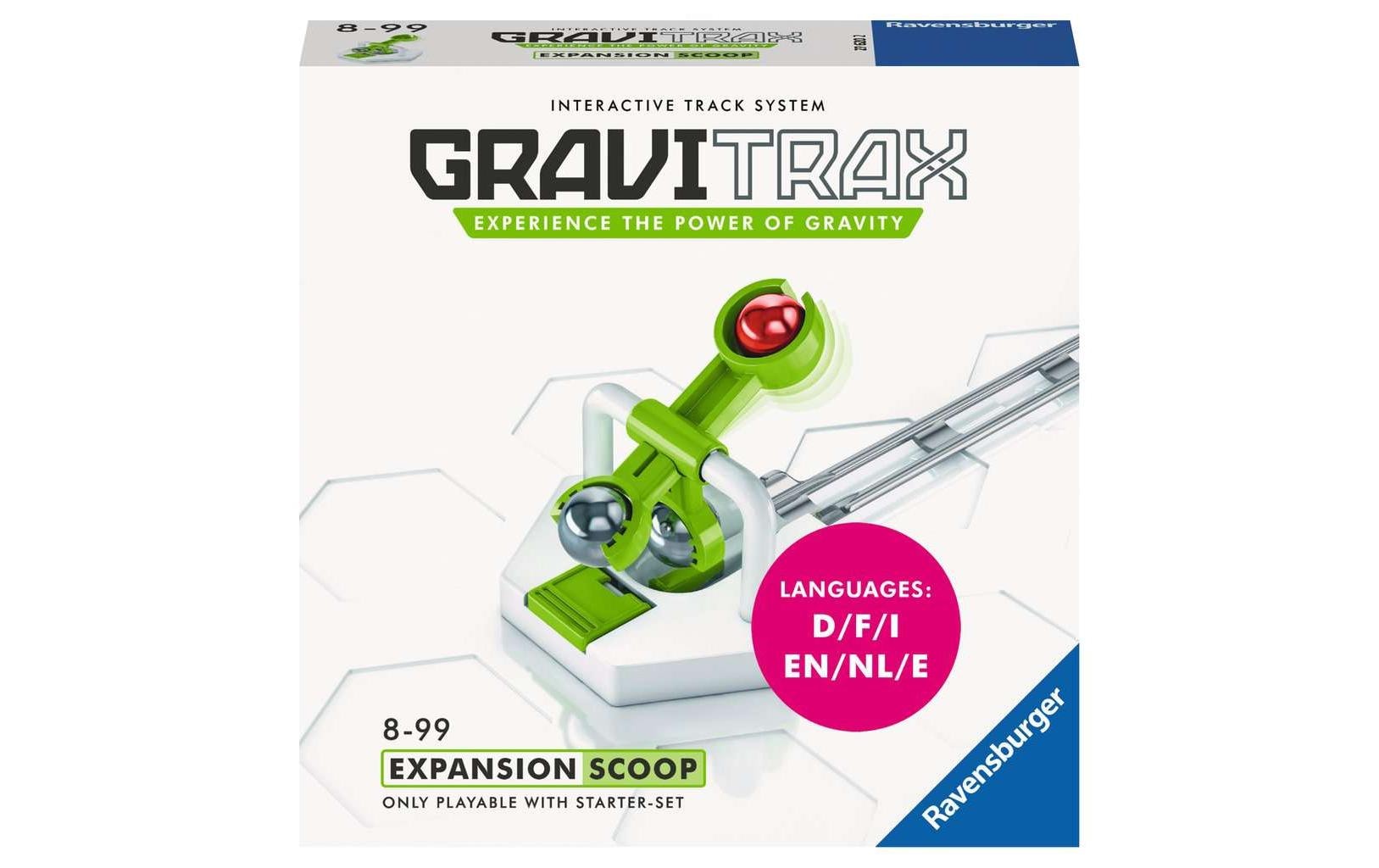 Ravensburger Kugelbahn »GraviTrax Scoop«, (7 tlg.) von Ravensburger