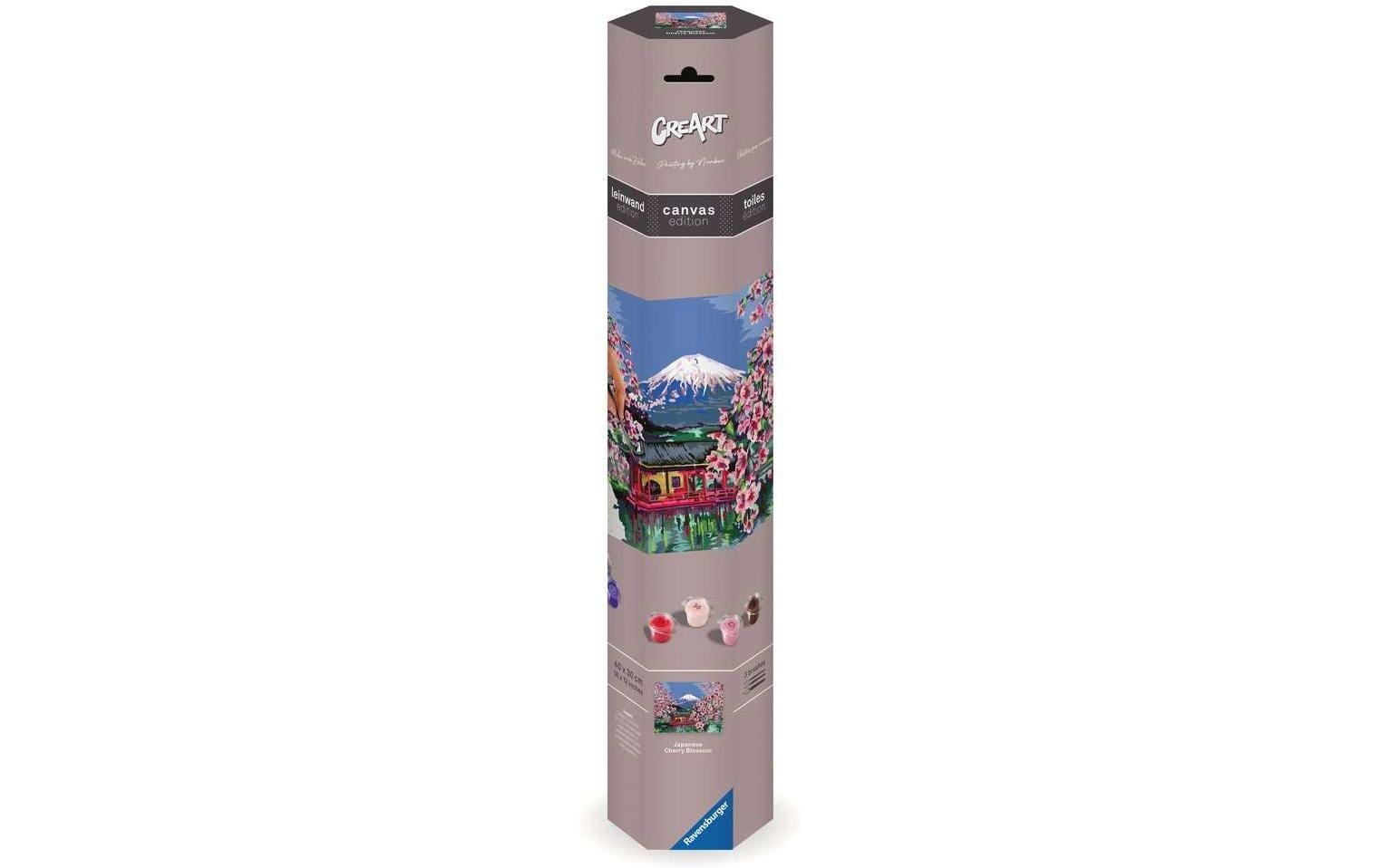 Ravensburger Malen nach Zahlen »CreArt – Leinwand Japanische Kirschblüten« Ravensburger Malen nach Zahlen »CreArt – Leinwand Japanische Kirschblüten« von Ravensburger