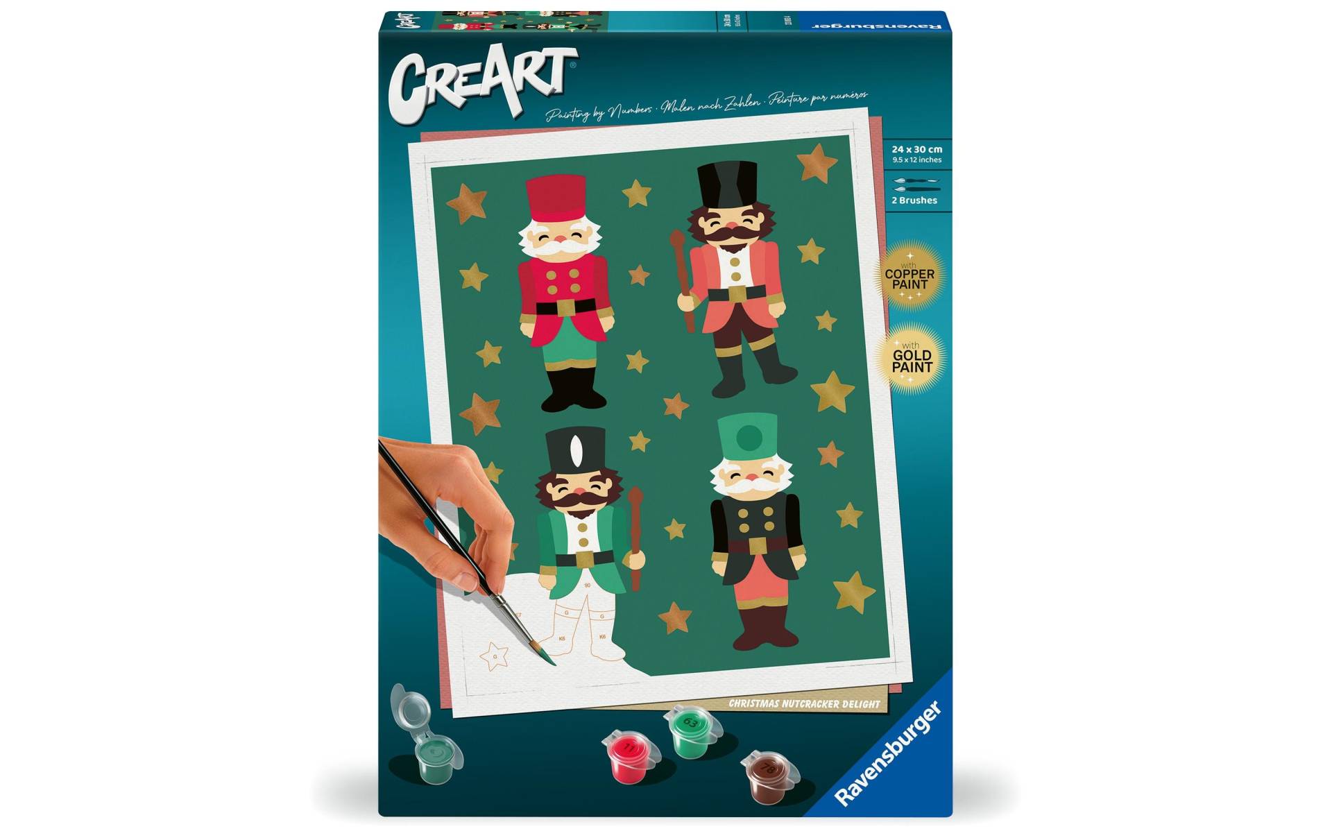 Ravensburger Malen nach Zahlen »CreArt: Christmas Nutcracker Delight«, Ohne Bilderrahmen Ravensburger Malen nach Zahlen »CreArt: Christmas Nutcracker Delight«, Ohne Bilderrahmen von Ravensburger