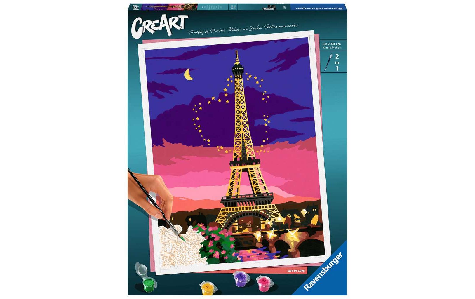 Ravensburger Malen nach Zahlen »CreArt: City of Love« Ravensburger Malen nach Zahlen »CreArt: City of Love« von Ravensburger