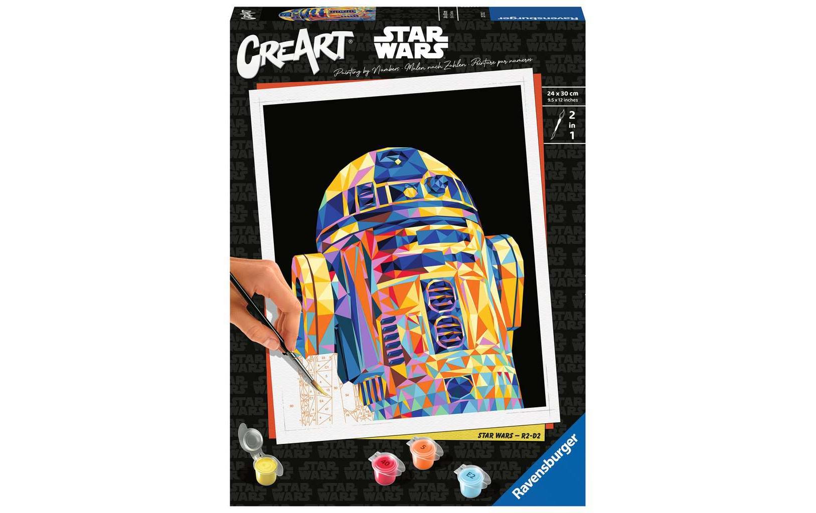 Ravensburger Malen nach Zahlen »CreArt: Star Wars – R2-D3« von Ravensburger