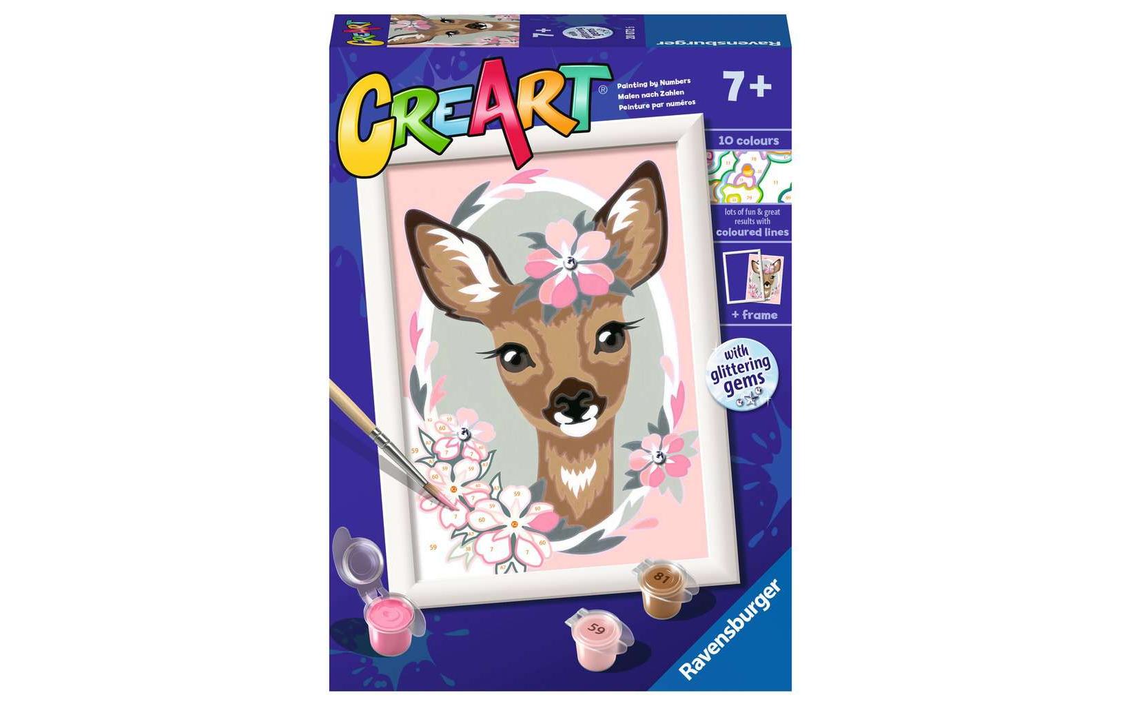 Ravensburger Malen nach Zahlen »MnZ Serie E Delightful Deer« von Ravensburger