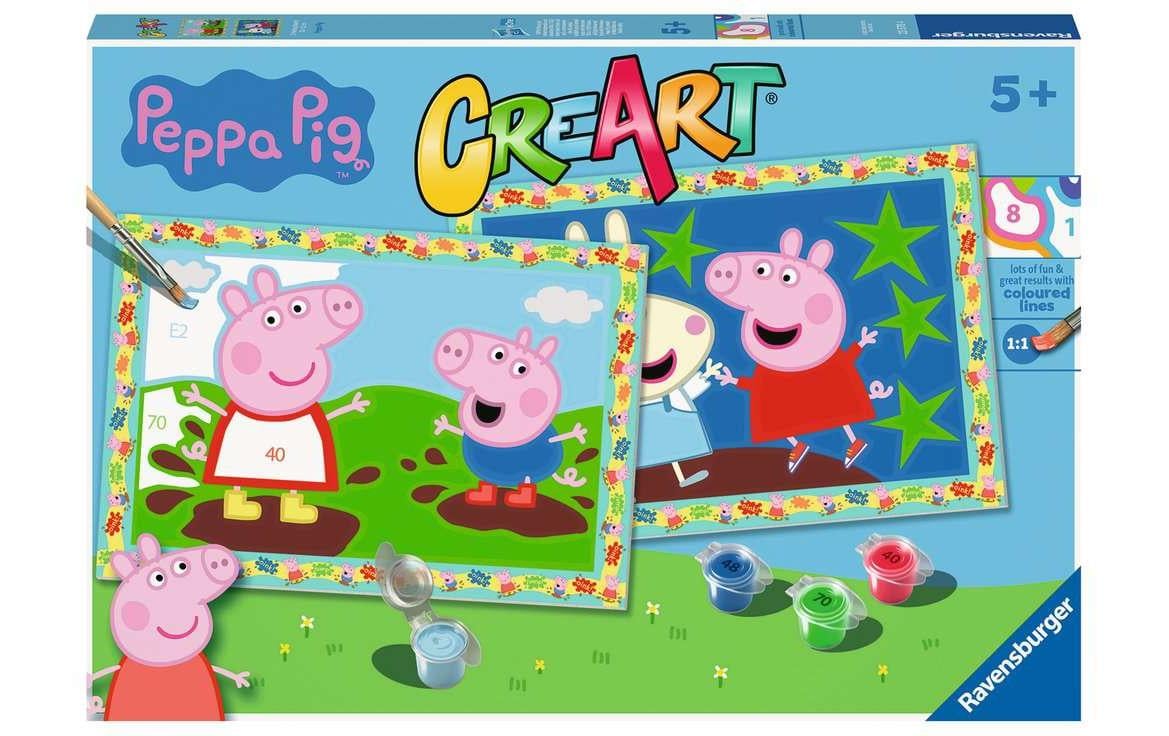 Ravensburger Malvorlage »CreArt: Peppa Pig« von Ravensburger