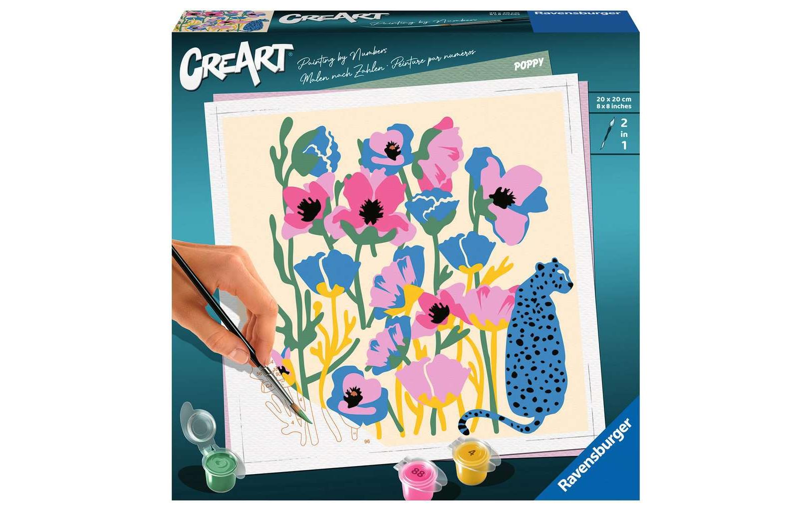 Ravensburger Malvorlage »CreArt: Poppy« von Ravensburger