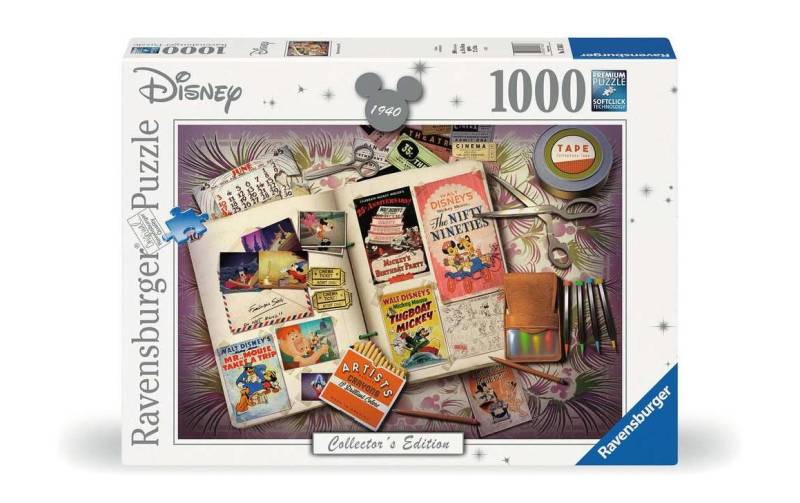 Ravensburger Puzzle »1940 Disney Mickey Anniversary«, (1000 tlg.) von Ravensburger