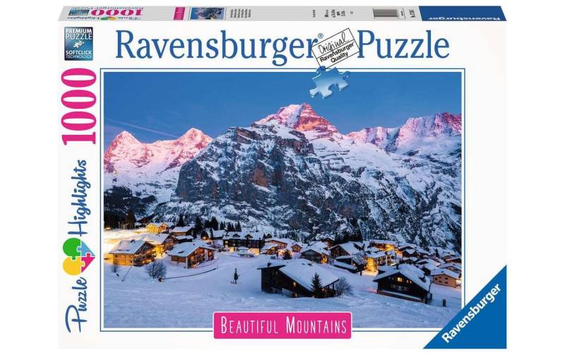 Ravensburger Puzzle »Berner Oberland, Mürren«, (1000 tlg.) von Ravensburger