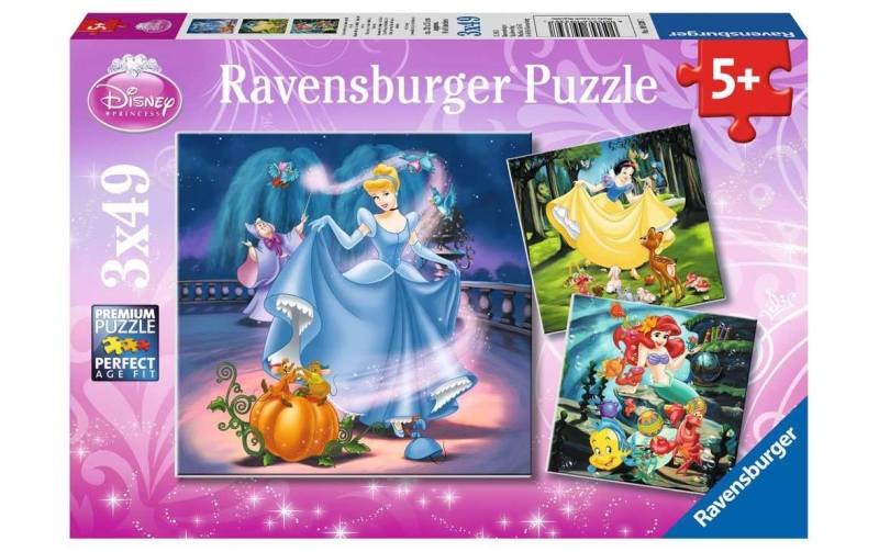Ravensburger Puzzle »DPR:Schneewittchen,Aschenp«, (49 tlg.) von Ravensburger