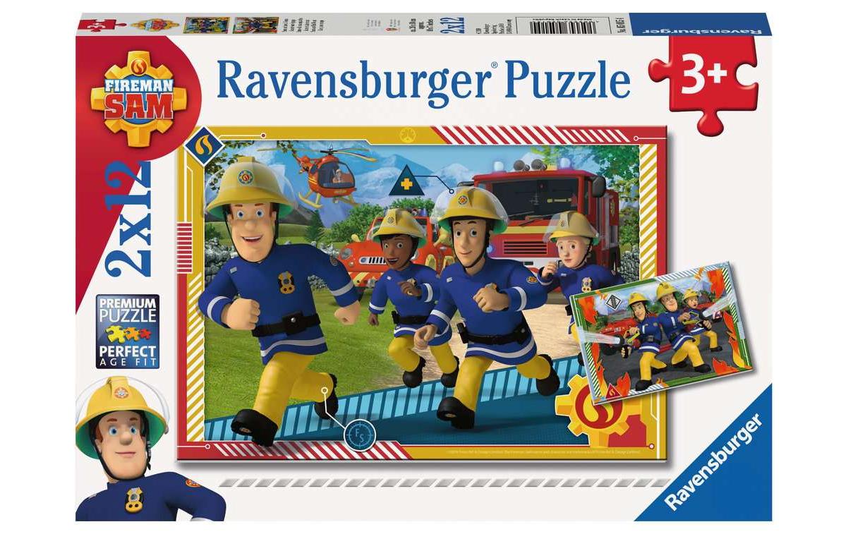 Ravensburger Puzzle »FS: Sam und sein Team«, (12 tlg.) von Ravensburger