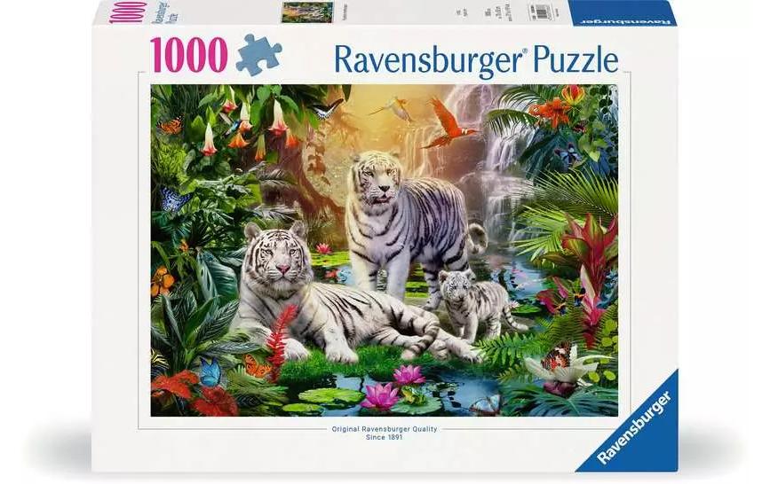 Ravensburger Puzzle »Familie der Weissen Tiger 1000 Teile« Ravensburger Puzzle »Familie der Weissen Tiger 1000 Teile« von Ravensburger