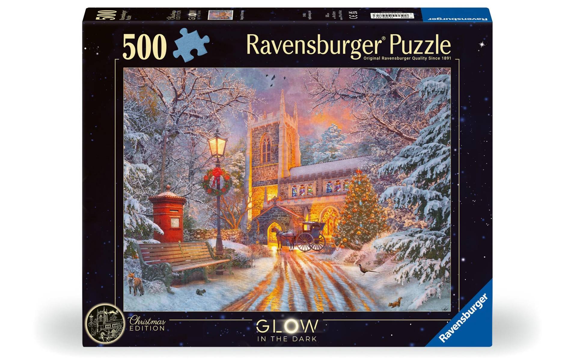 Ravensburger Puzzle »Funkelnde Weihnachten«, (500 tlg.) Ravensburger Puzzle »Funkelnde Weihnachten«, (500 tlg.) von Ravensburger