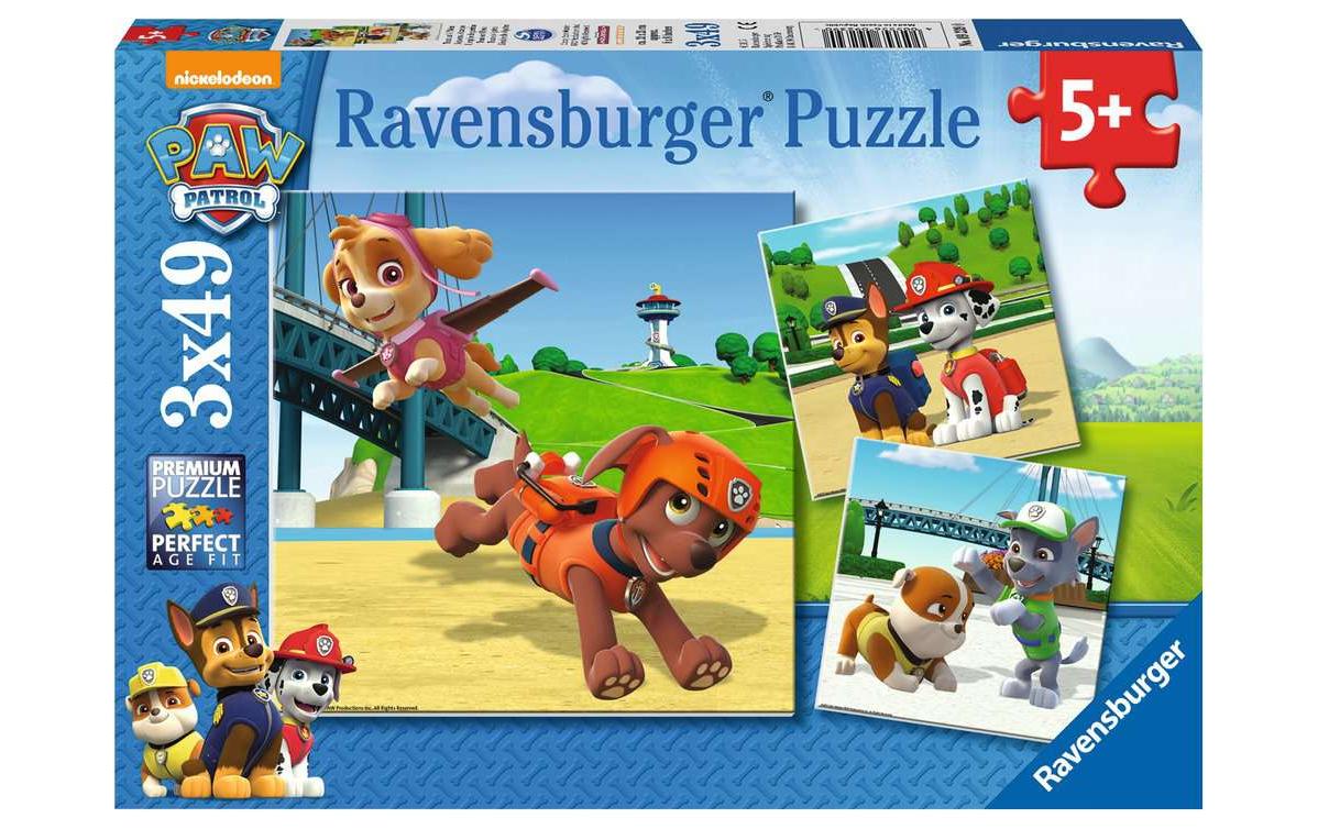 Ravensburger Puzzle »PAW:Team auf 4 Pfoten«, (49 tlg.) von Ravensburger