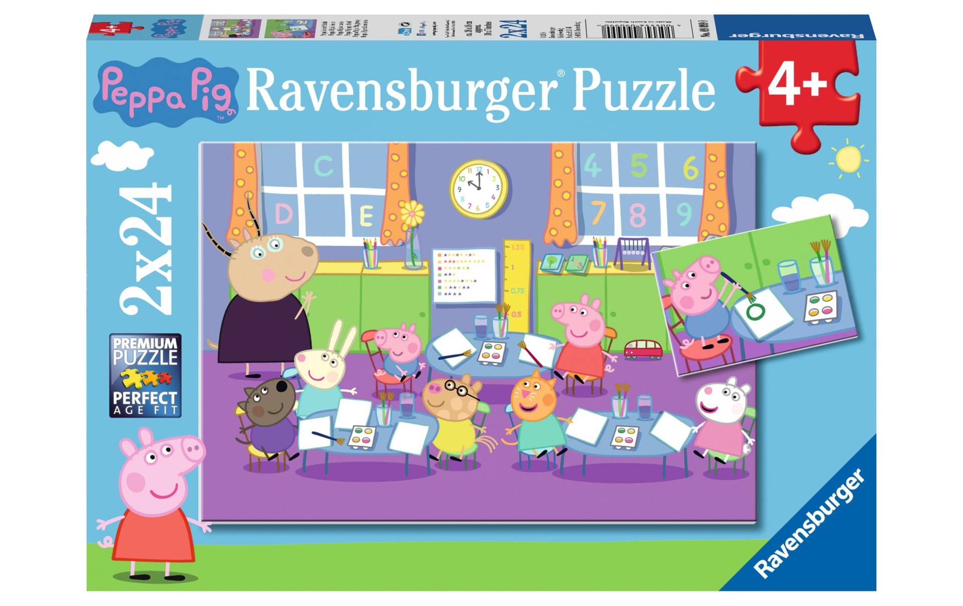 Ravensburger Puzzle »PP: Peppa Pig in der Schule«, (48 tlg.) von Ravensburger
