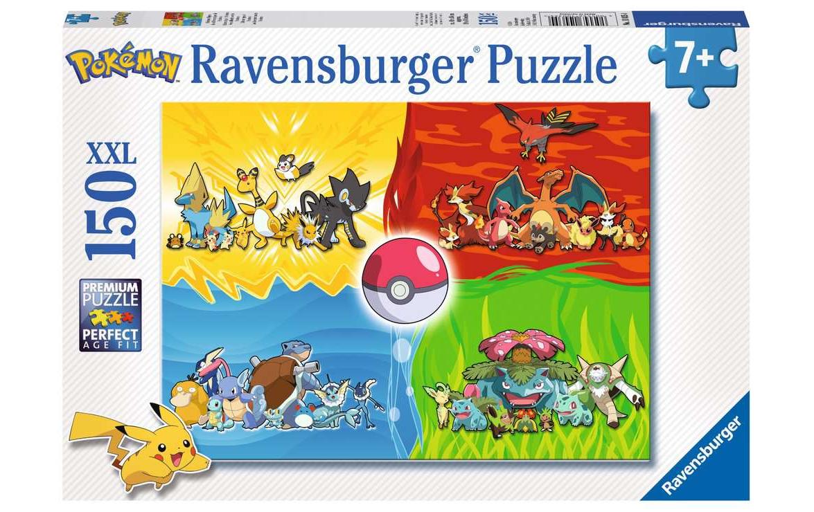 Ravensburger Puzzle »Pokémon Typen«, (150 tlg.) von Ravensburger
