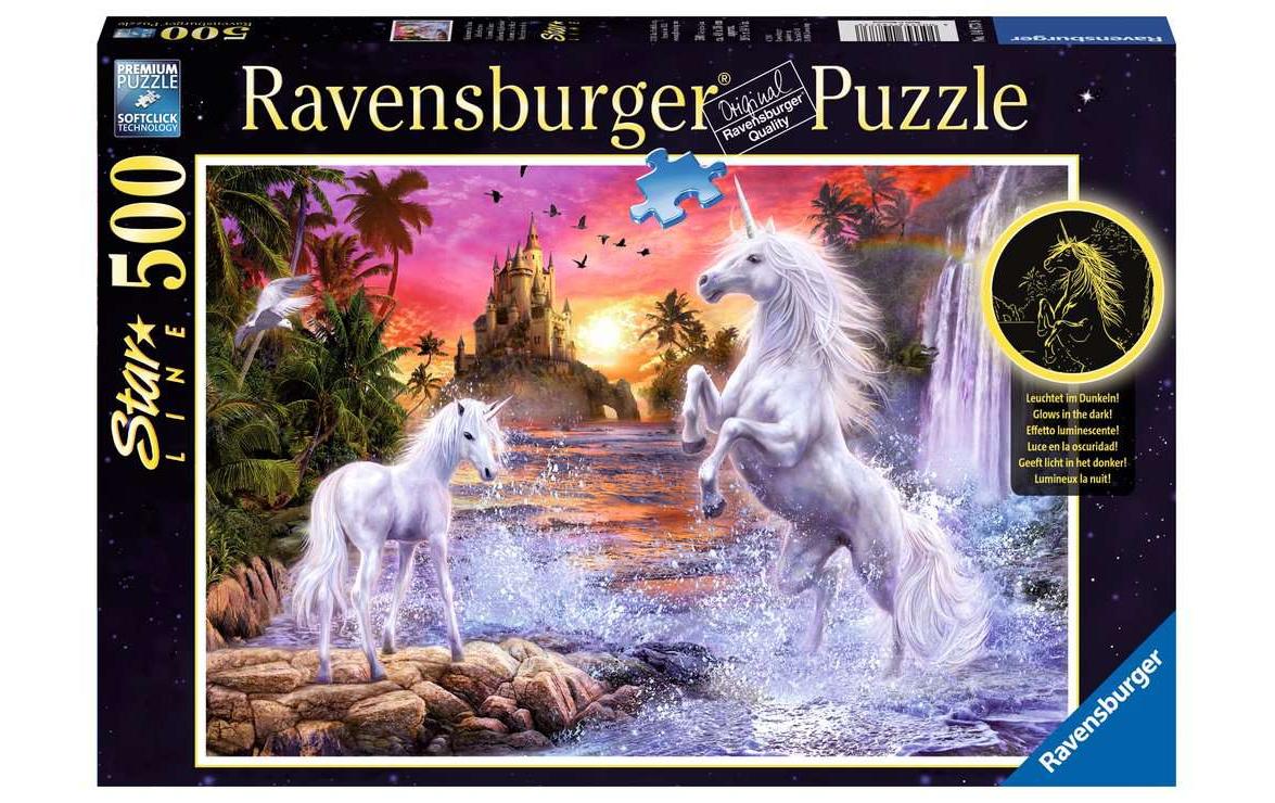 Ravensburger Puzzle »Puzzle Einhörner«, (500 tlg.) von Ravensburger
