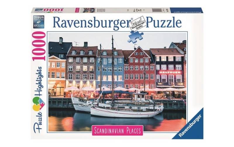 Ravensburger Puzzle »Puzzle Kopenhagen, Dän«, (1000 tlg.) von Ravensburger