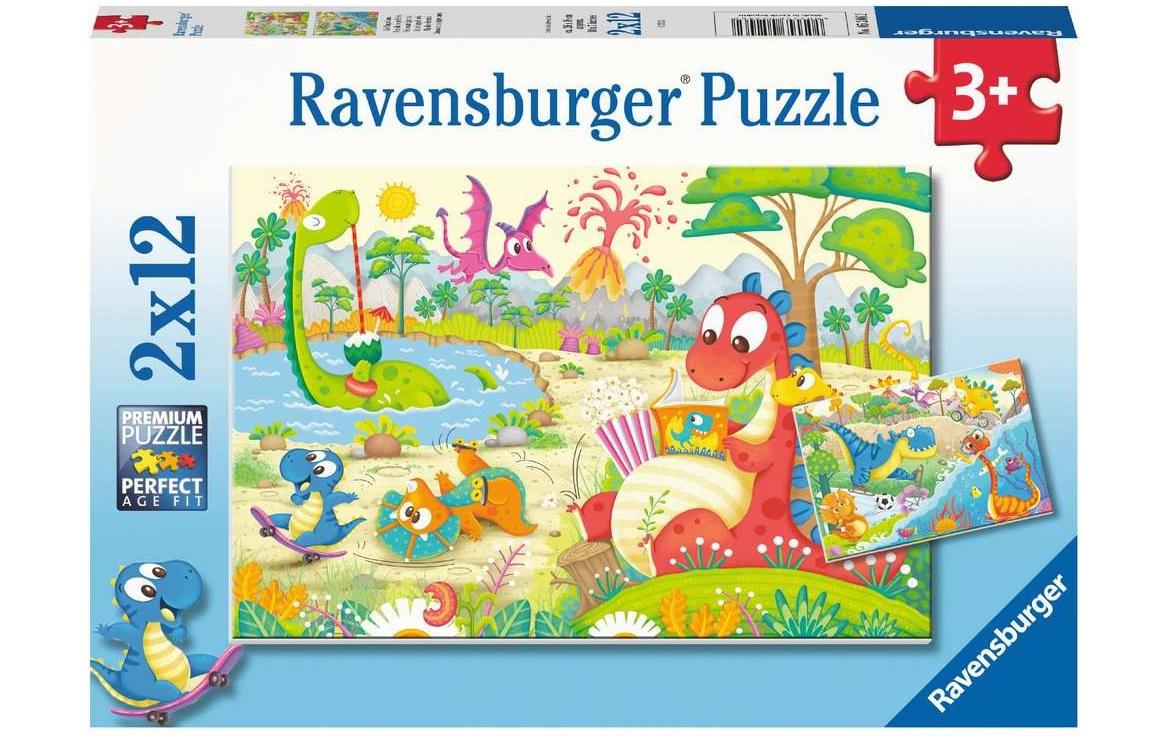 Ravensburger Puzzle »Puzzle Lieblingsdinos«, (12 tlg.) von Ravensburger