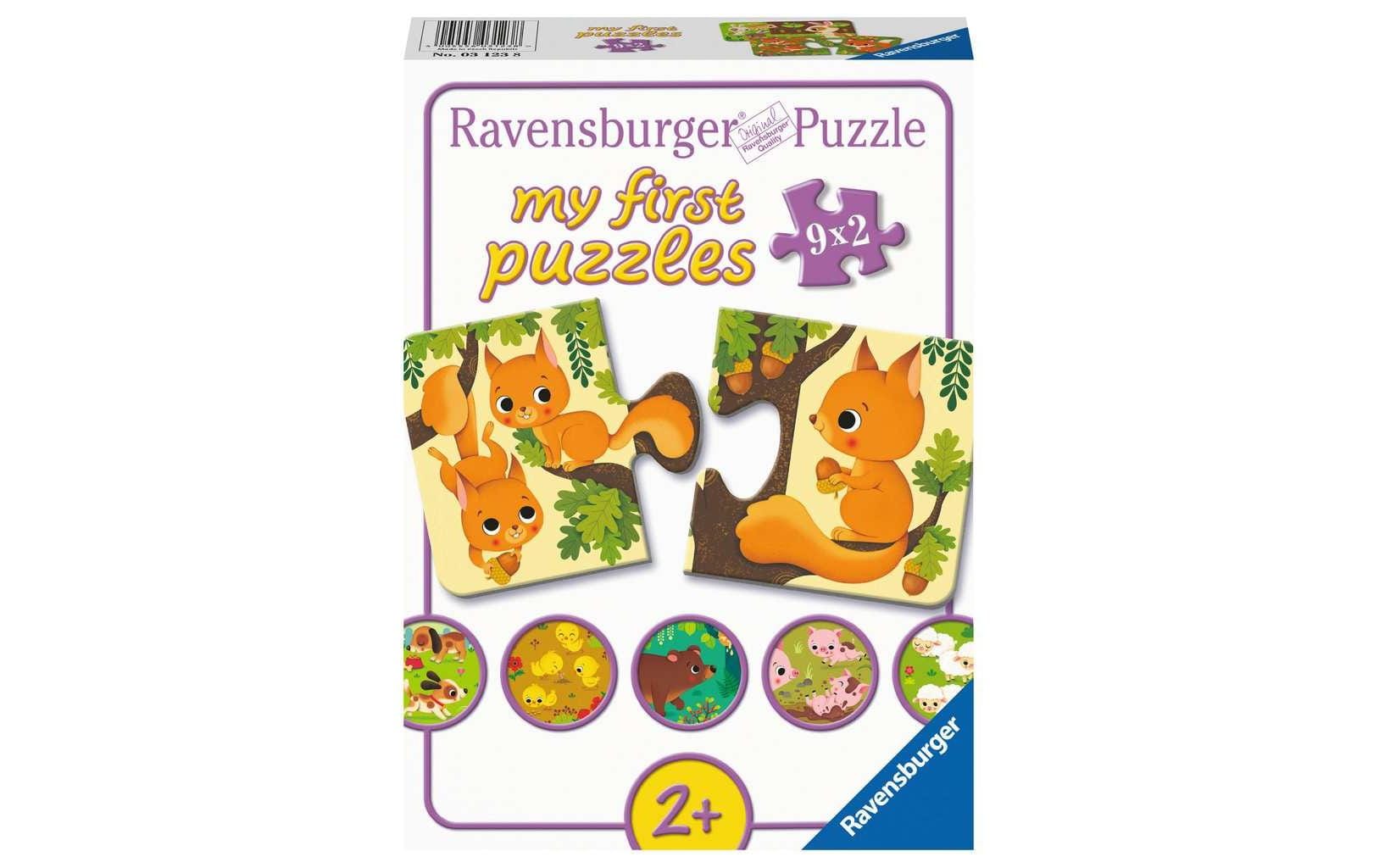 Ravensburger Puzzle »Tiere und ihre Kinder«, (18 tlg.) von Ravensburger