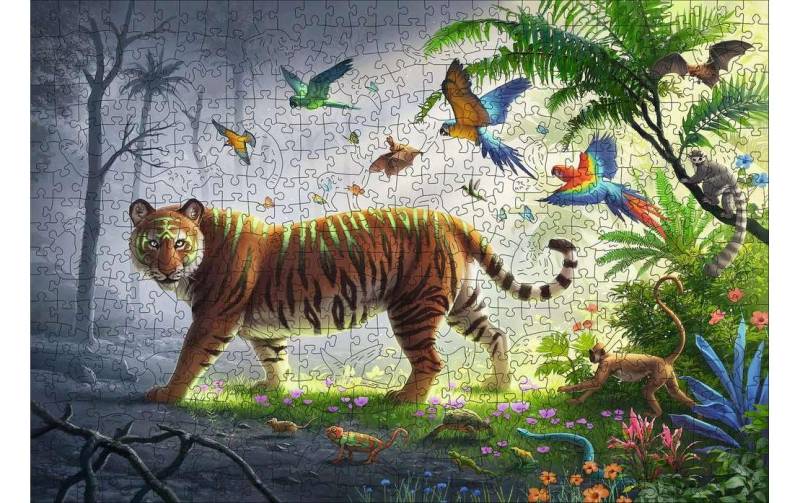 Ravensburger Puzzle »Tiger«, (500 tlg.) von Ravensburger