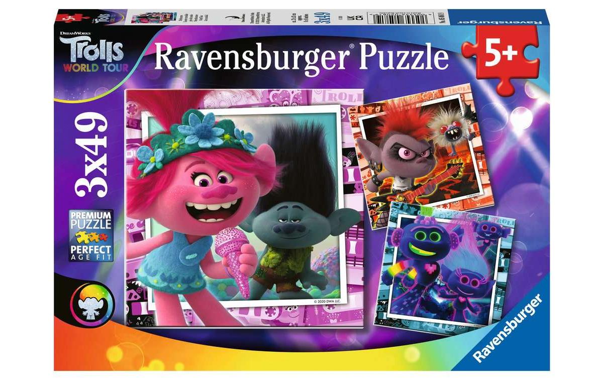 Ravensburger Puzzle »Trolls 2,World Tour«, (49 tlg.) von Ravensburger