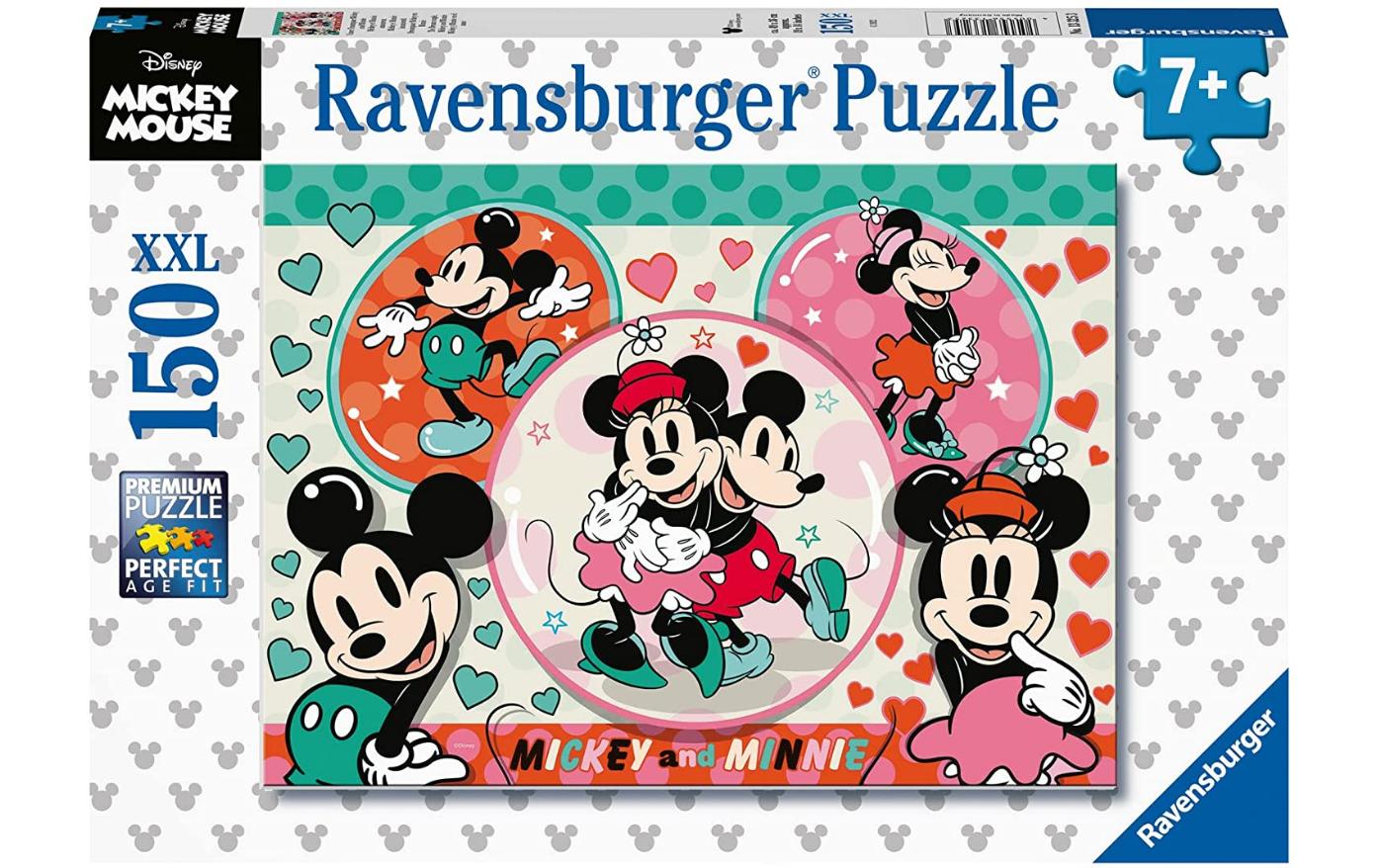 Ravensburger Puzzle »Unser Traumpaar Mickey und Minnie«, (150 tlg.) von Ravensburger