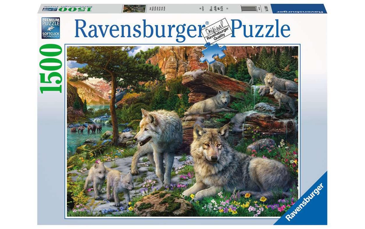 Ravensburger Puzzle »Wolfsrudel«, (1500 tlg.) von Ravensburger