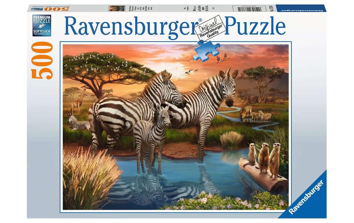 Ravensburger Puzzle »Zebras am Wasserloch« Ravensburger Puzzle »Zebras am Wasserloch« von Ravensburger