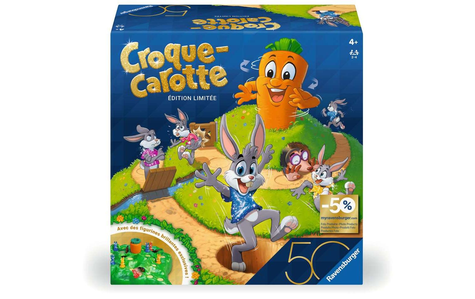 Ravensburger Spiel »Croque Carotte - 50 ans triangle bleu -FR-« Ravensburger Spiel »Croque Carotte - 50 ans triangle bleu -FR-« von Ravensburger