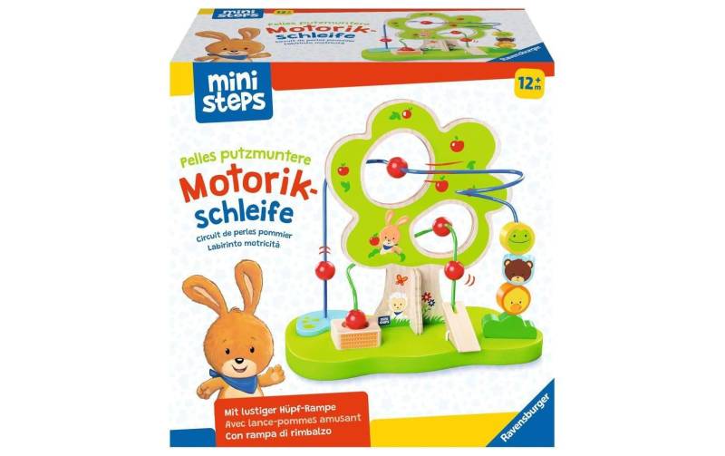 Ravensburger Spiel »Pelles putzmuntere Motorikschleife«, Holzart: Buche, Linde von Ravensburger