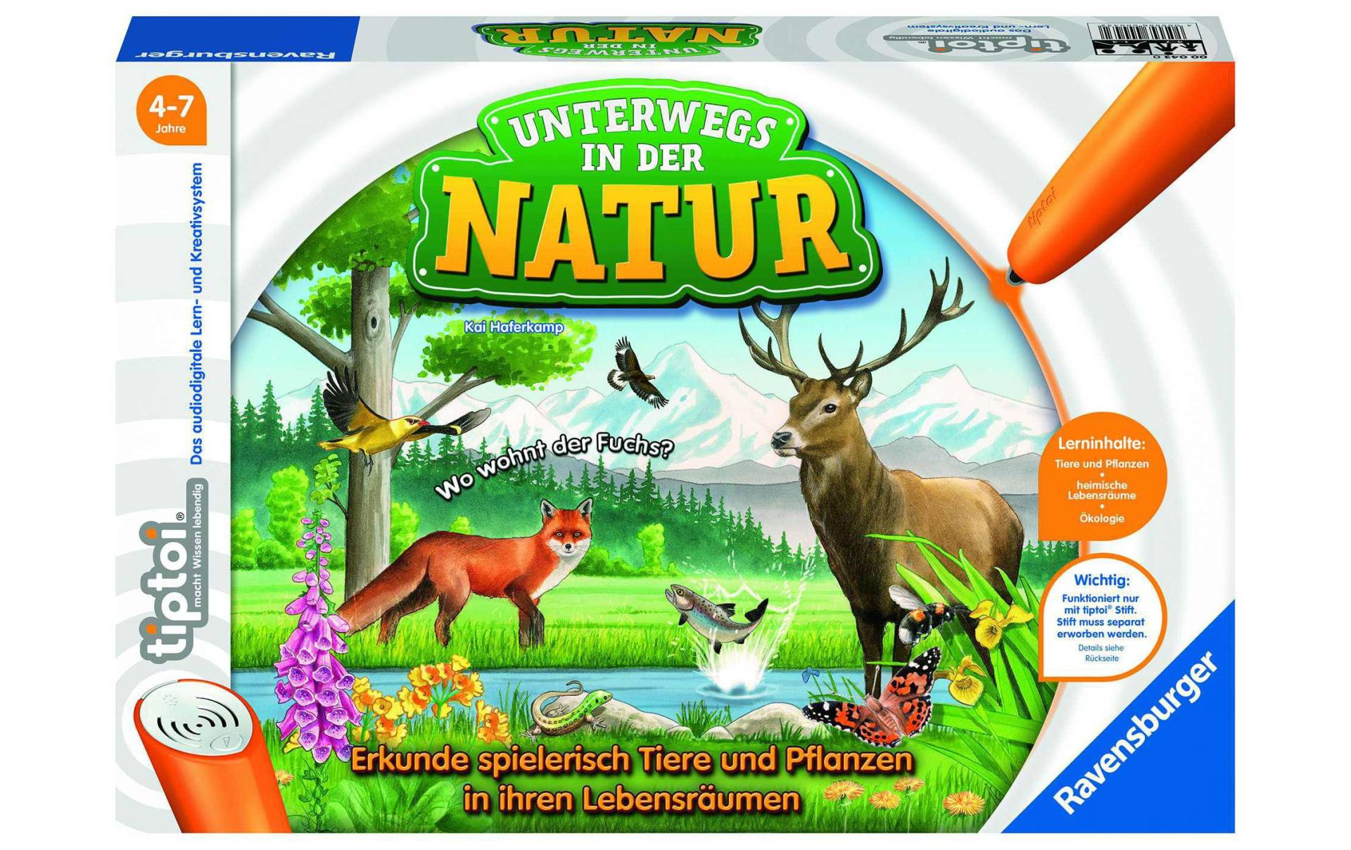 Ravensburger Spiel »tiptoi Spiel Unterwegs in der Natur« von Ravensburger