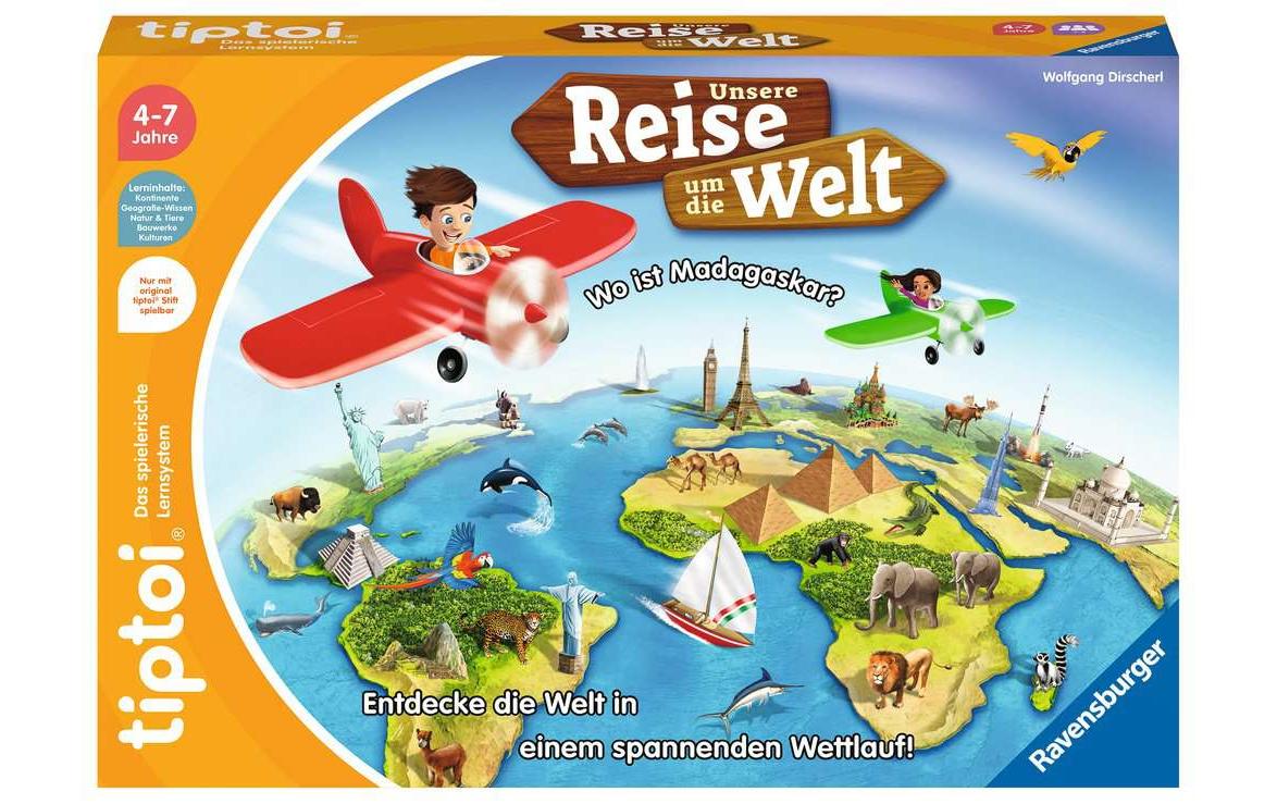 Ravensburger Spiel »tiptoi Unsere Reise um die Welt« von Ravensburger