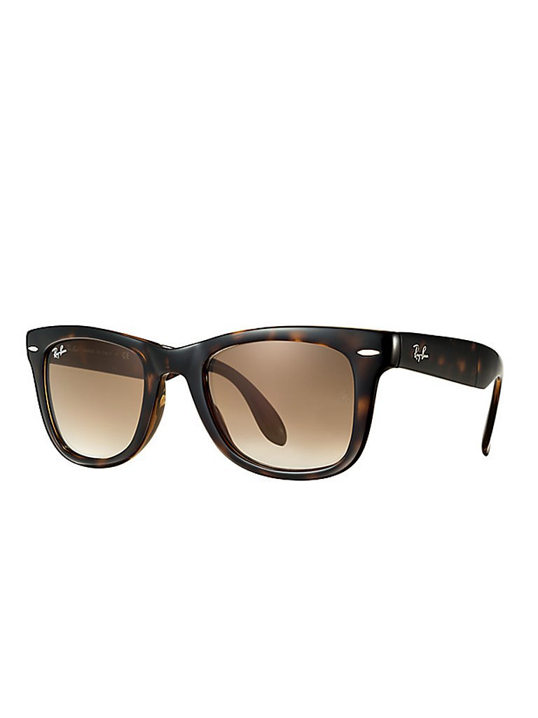 RAY BAN Sonnenbrille Wayfarer Folding 4105/54 braun von Ray Ban