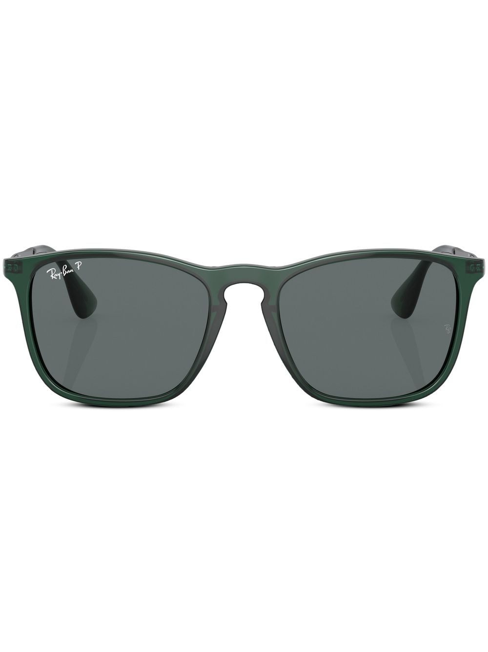 Ray-Ban Chris square-frame sunglasses - Green von Ray-Ban