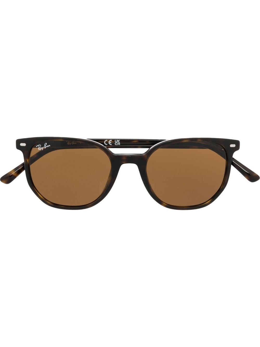 Ray-Ban Elliot wayfarer-frame sunglasses - Brown von Ray-Ban