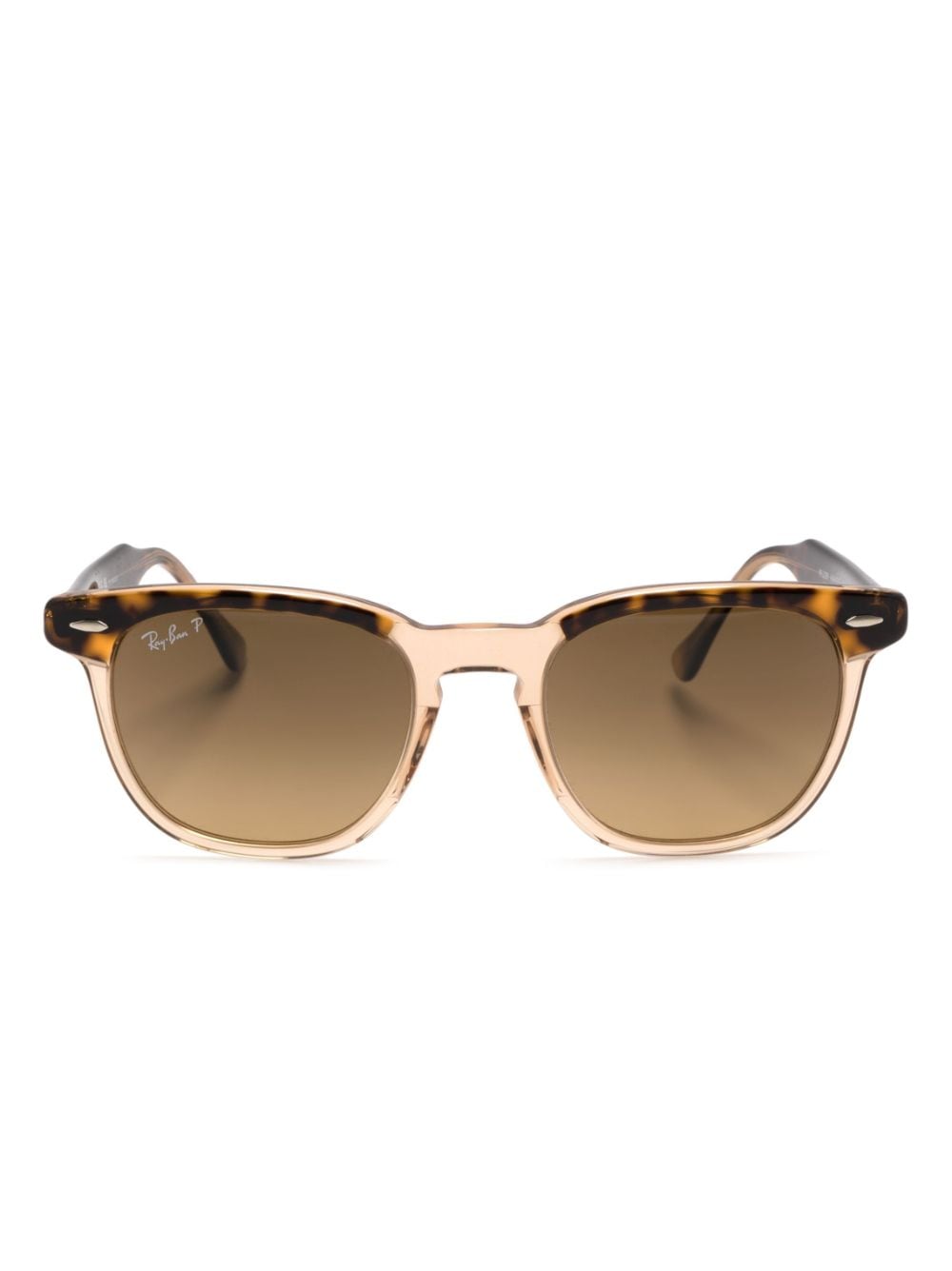 Ray-Ban Hawkeye tortoiseshell-effect sunglasses - Brown von Ray-Ban