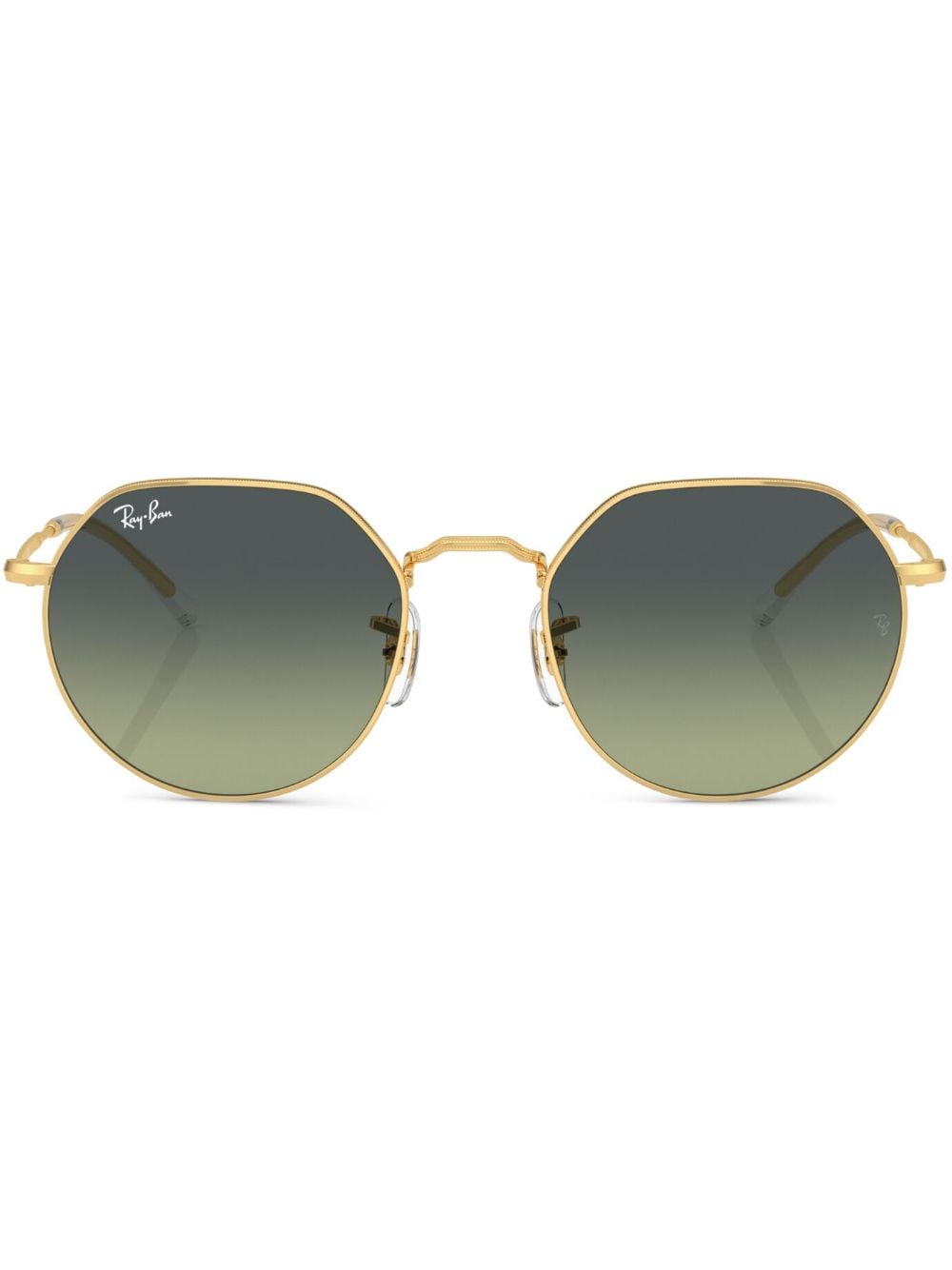 Ray-Ban Jack round-frame sunglasses - Gold von Ray-Ban